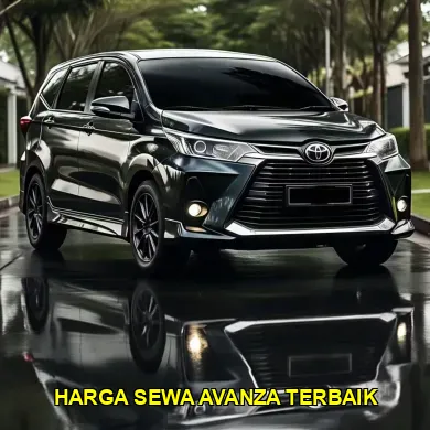 harga sewa avanza terbaik